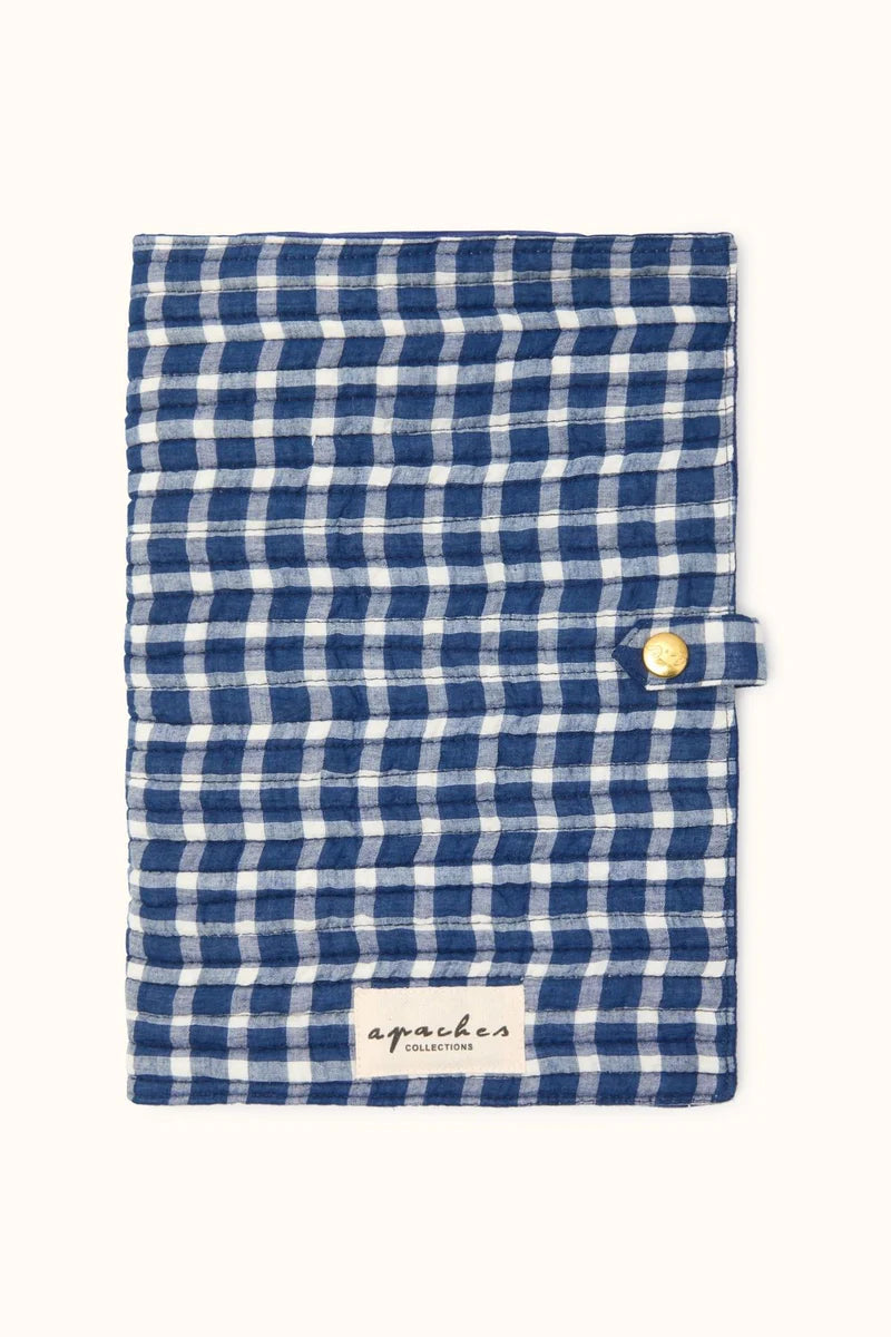 Protège carnet de santé Bimale - Khadi Vichy navy