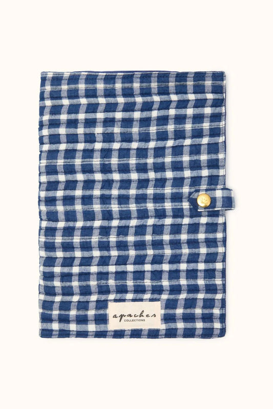 Protège carnet de santé Bimale - Khadi Vichy navy