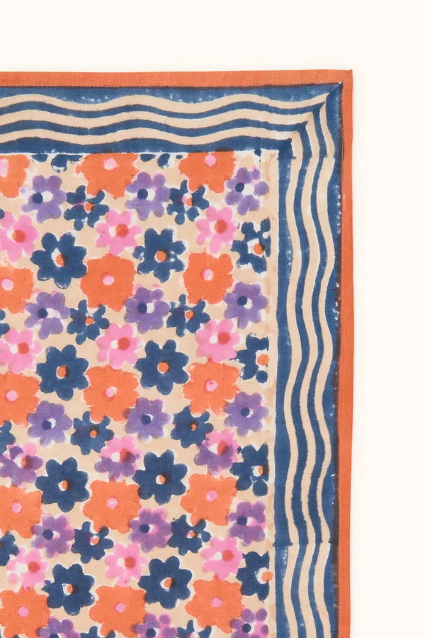 Petit foulard MANIKA - Paquerette macadamia