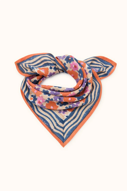 Petit foulard MANIKA - Paquerette macadamia