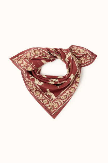 Petit foulard MANIKA - Bengale dahlia