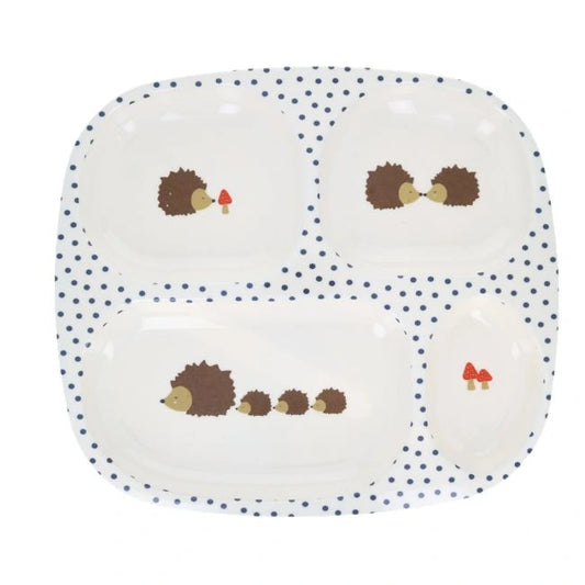 Assiette à compartiments - Hérisson