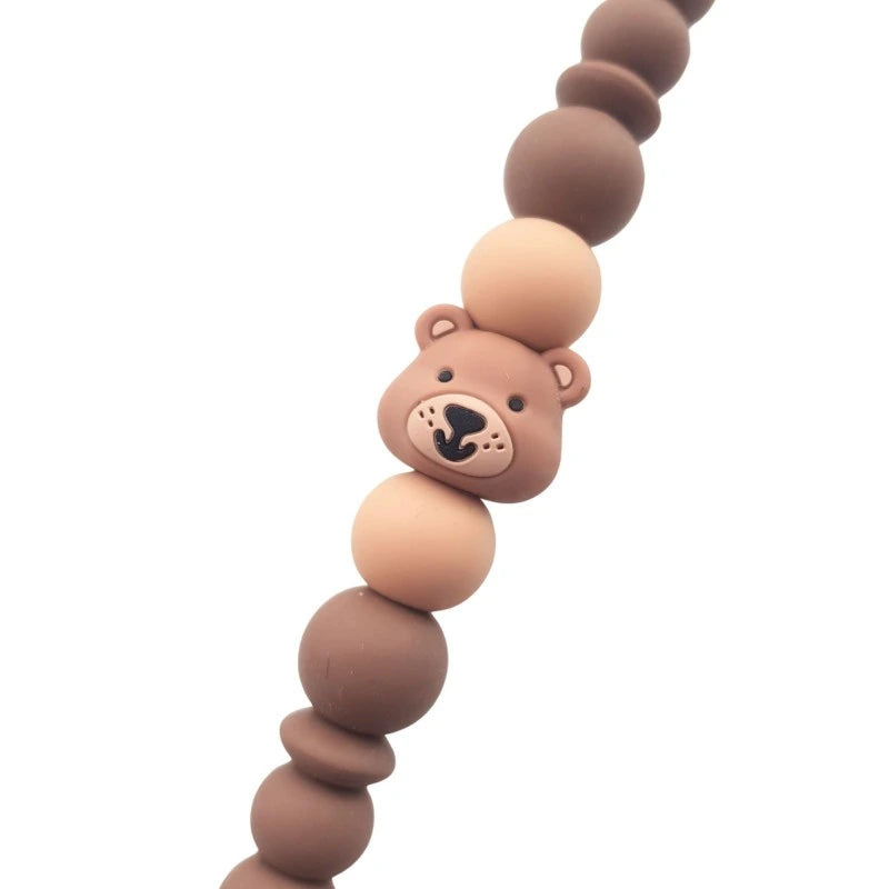 Attache tétine - Bear brown