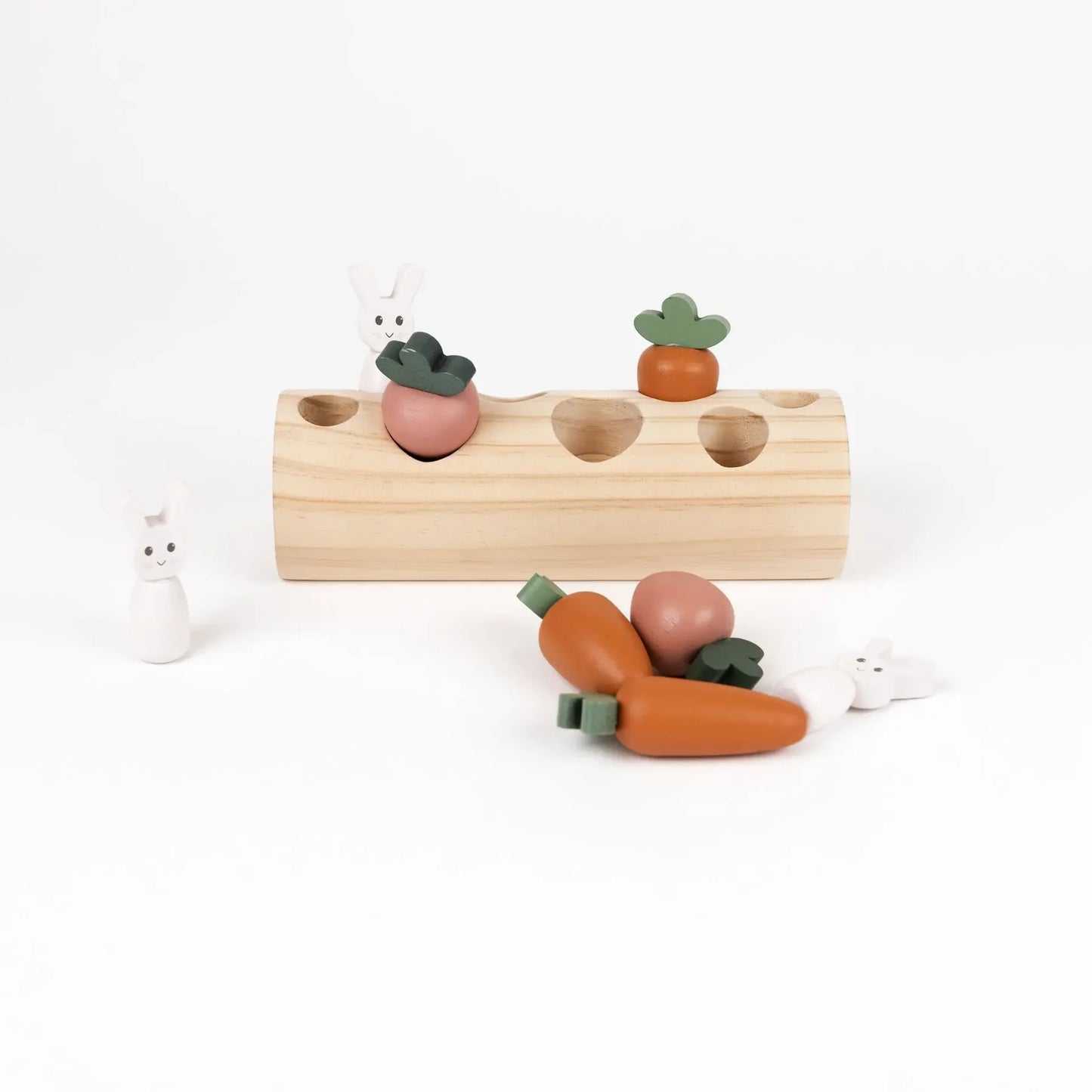 Jouet - Buche lapins et légumes