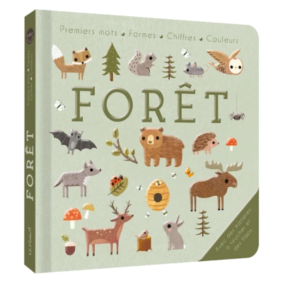 Livre bébé découvre - Forêt