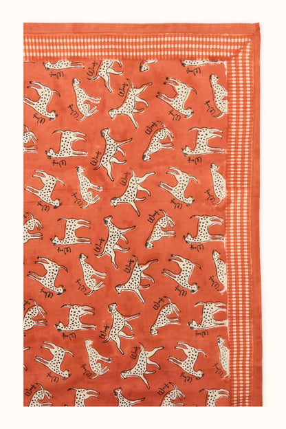 Grand foulard LATIKA PONGO - Pongo colorado