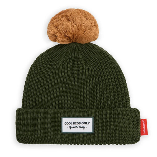 Bonnet color block - Forest