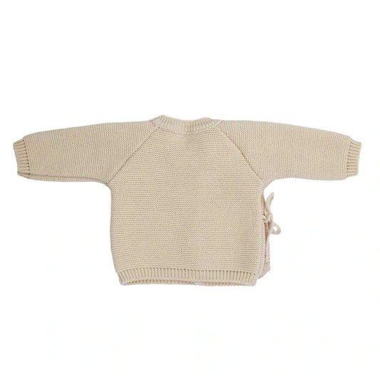 Knit bralette - Sand
