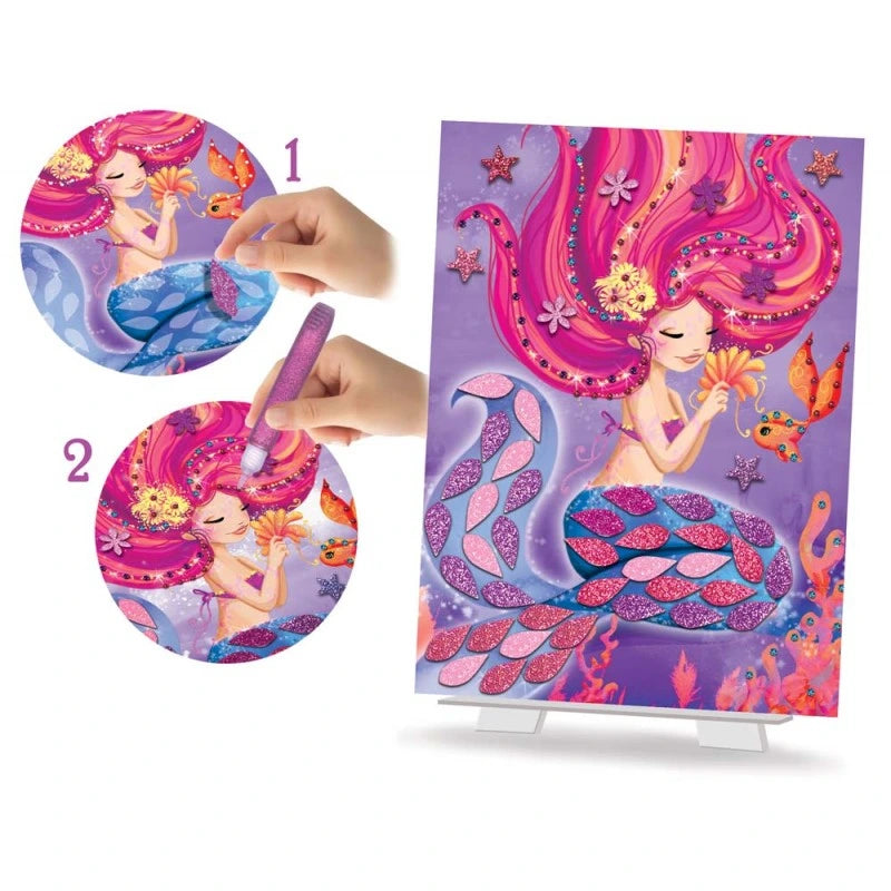 Coffret carte à créer - Sirènes scintillantes