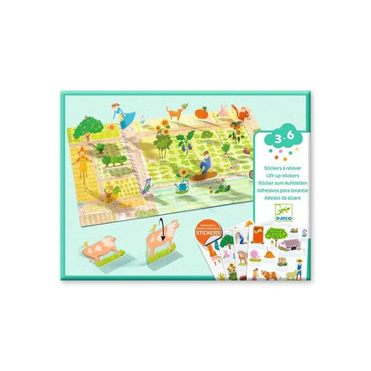 Stickers à relever - À la ferme