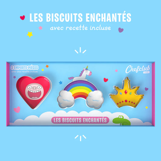 Emporte-pièces biscuits - Enchantés