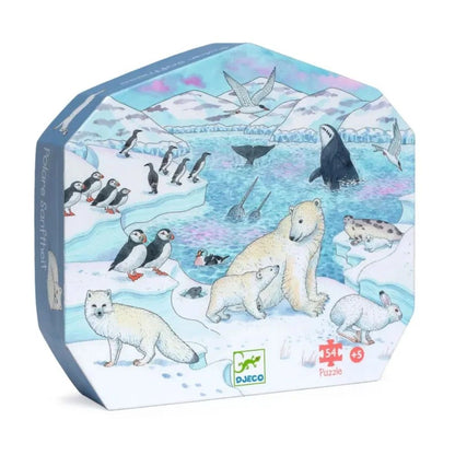 Puzzle silhouettes - Douceur polaire