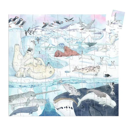 Puzzle silhouettes - Douceur polaire