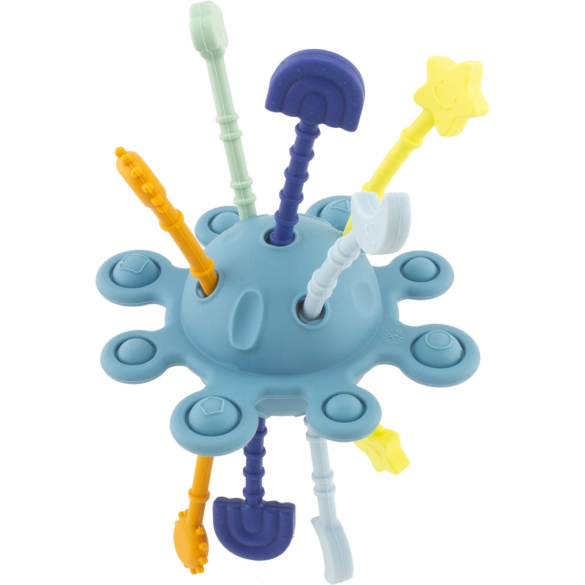 Jouet silicone lune - Bleue