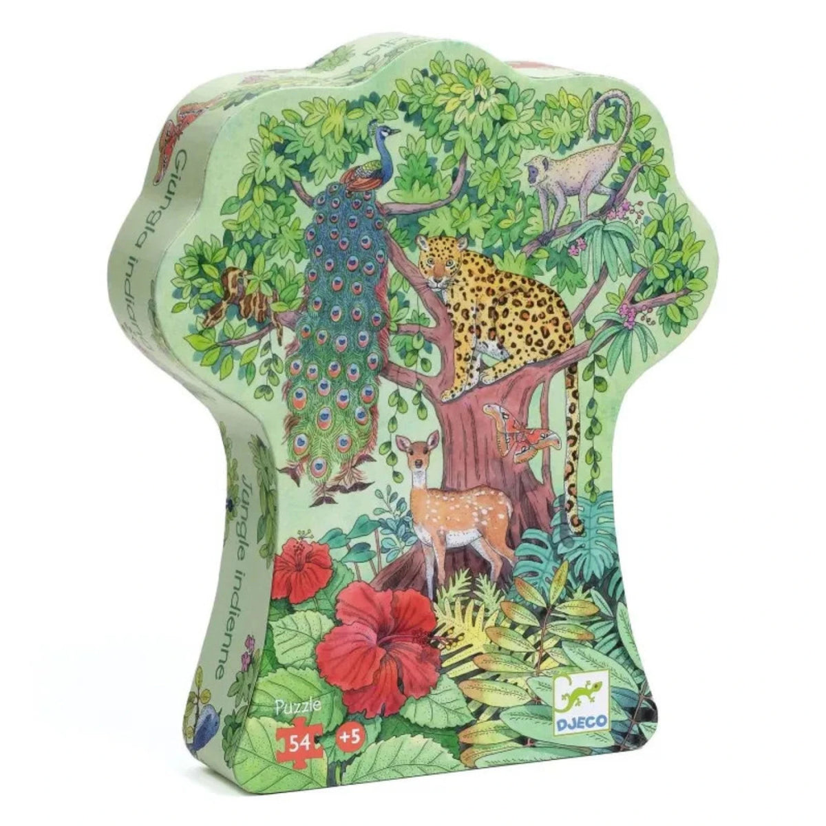 Puzzle silhouettes - Jungle indienne