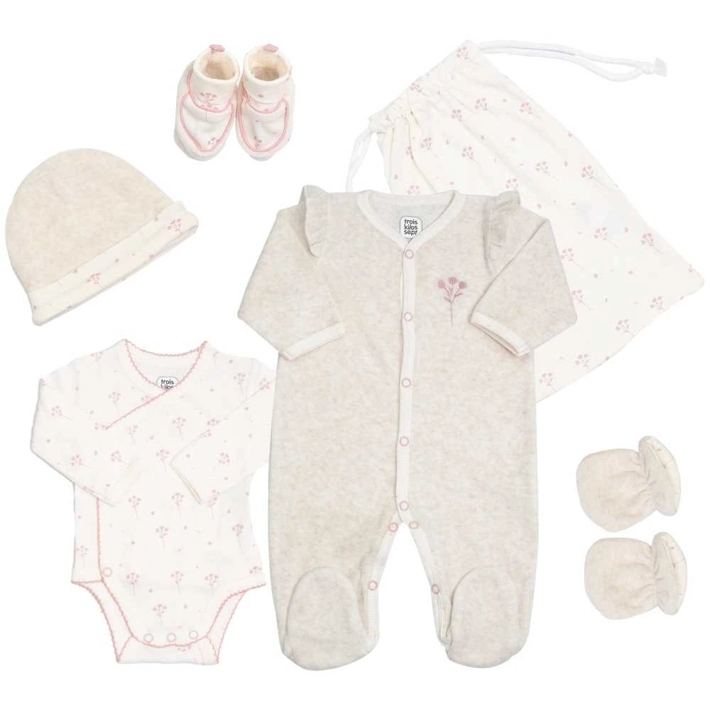 Kit naissance - Motif floral