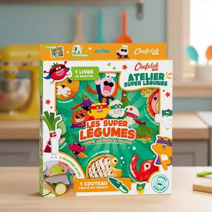 Coffret - Les super légumes
