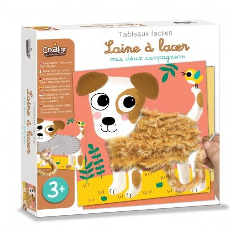 Coffret laine à lacer - Mes doux compagnons