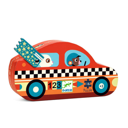 Puzzle silhouettes - Le bolide