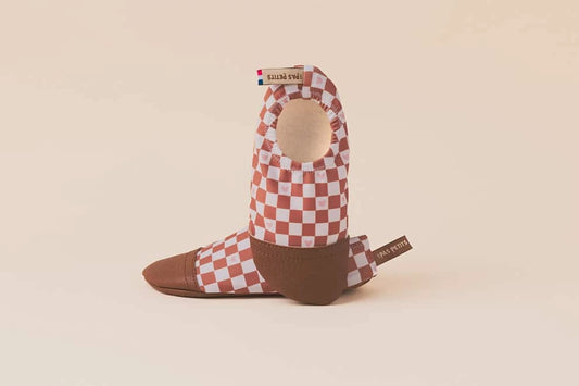 Chausson - Les petits damiers coeurs