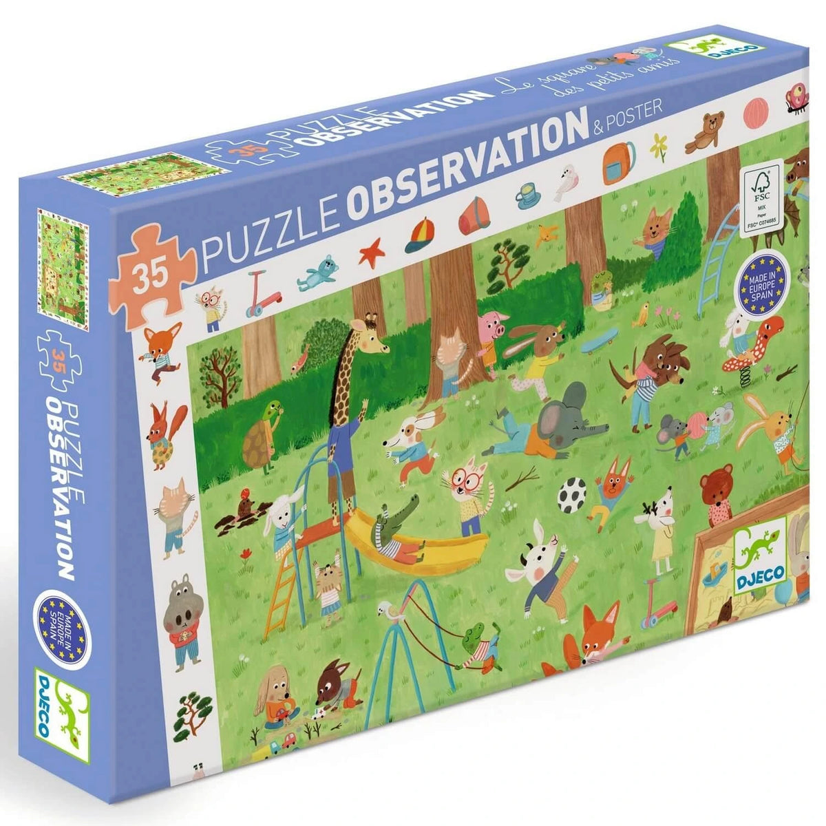 Puzzle - Le square des petits