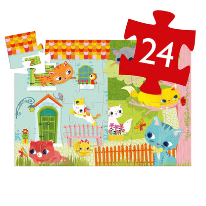 Puzzle silhouettes - Pacha & ses amis