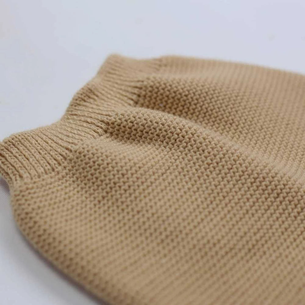 Pantalon maille - Caramel