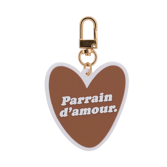 Porte-clés - Parrain d'amour