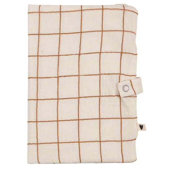 Protège carnet de santé - Grands carreaux
