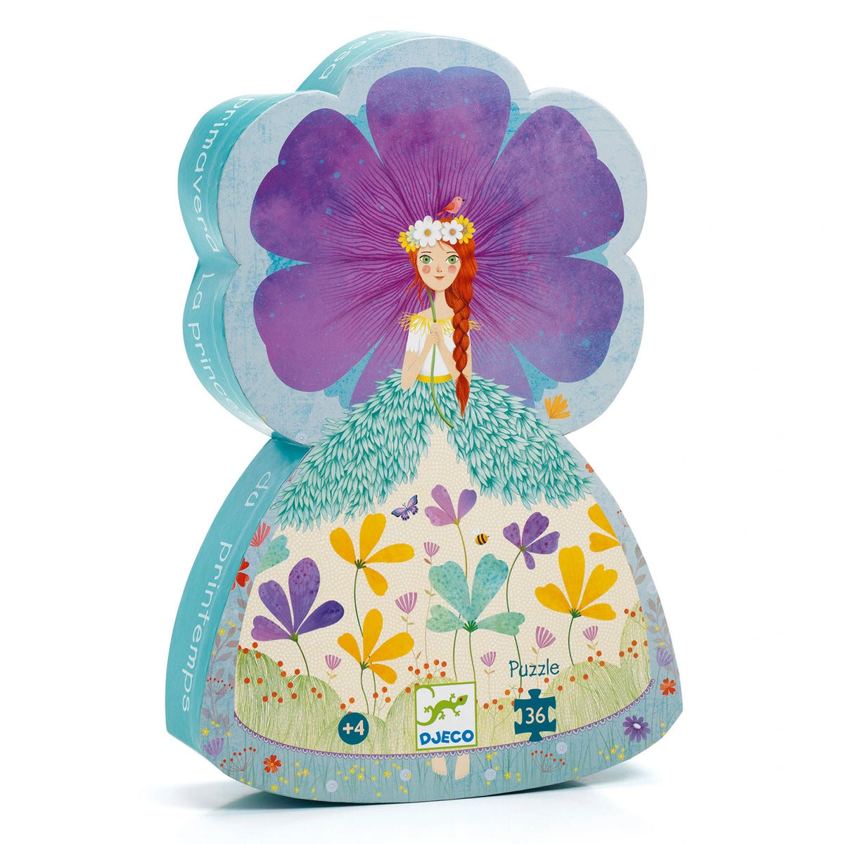 Puzzle silhouettes - La princesses du printemps