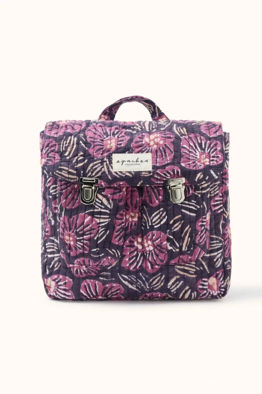 SUJI Backpack - Amaryllis navy cherry