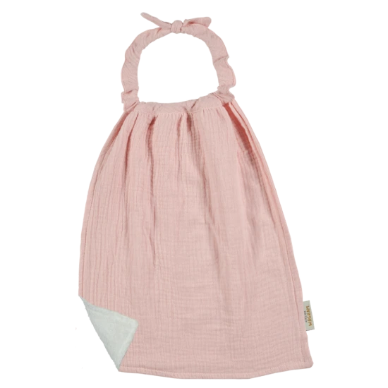 Grand bavoir - Rose