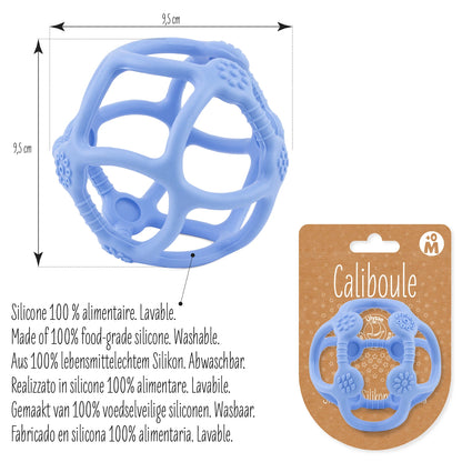 Jouet en silicone caliboule - Bleue