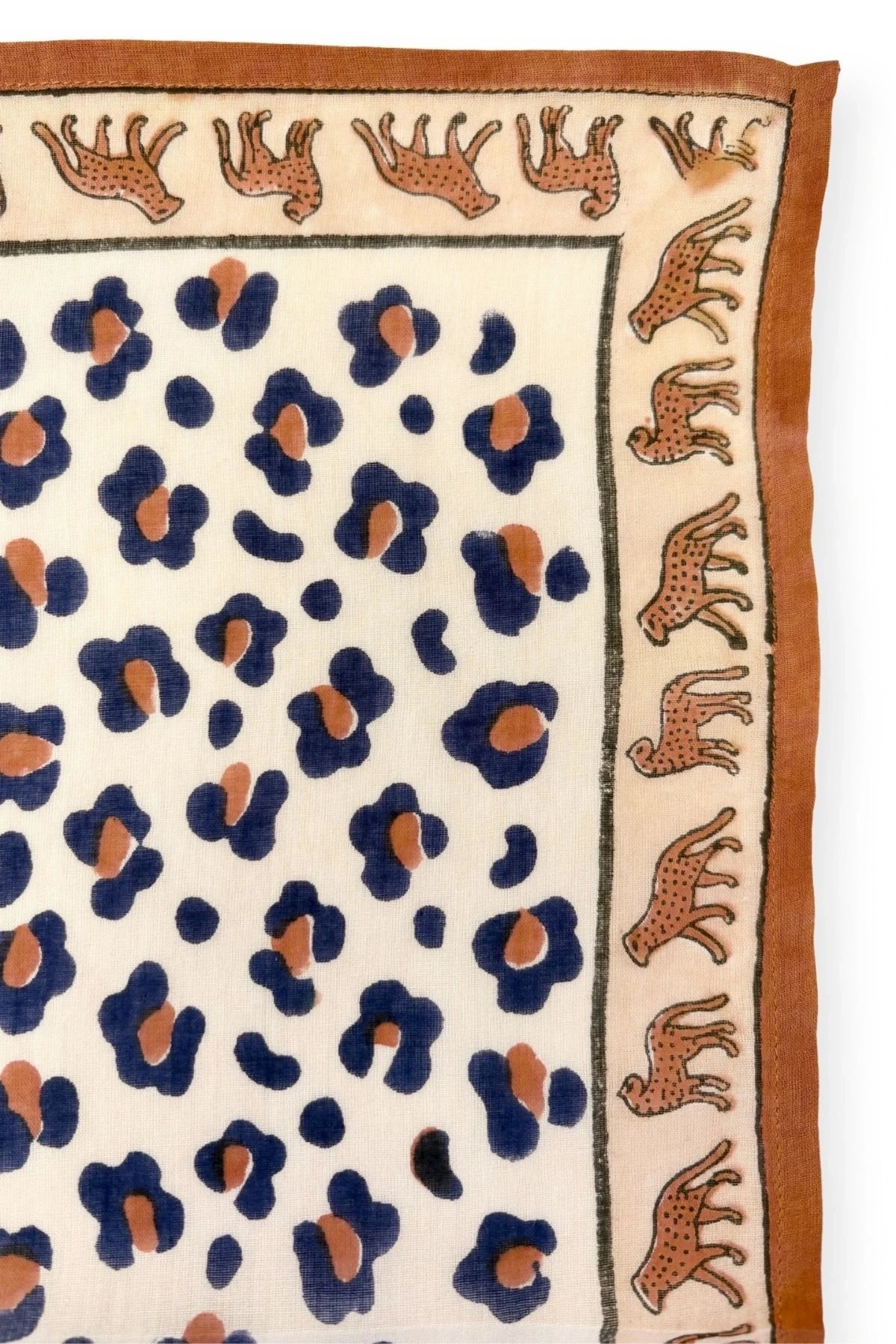Petit foulard DUPITTA - Leopard fire
