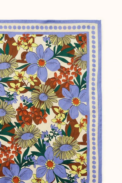 Petit foulard MANIKA BOUQUET - Bouquet iris