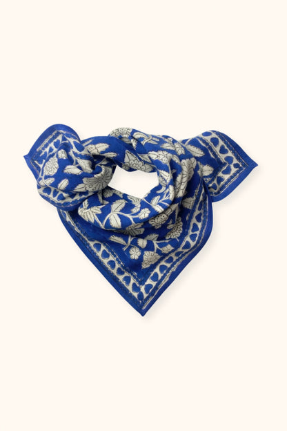 Petit foulard MANIKA - Coeur majorelle