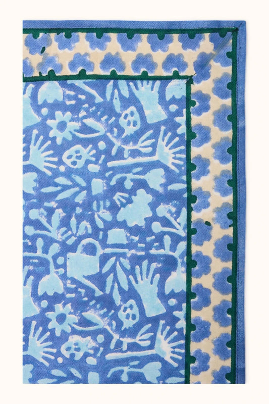 Petit foulard MANIKA GARDEN - Garden iris