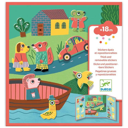 Gommettes et stickers - Les animaux