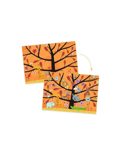 Gommettes et stickers - Chat-perché !