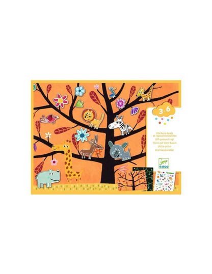Gommettes et stickers - Chat-perché !