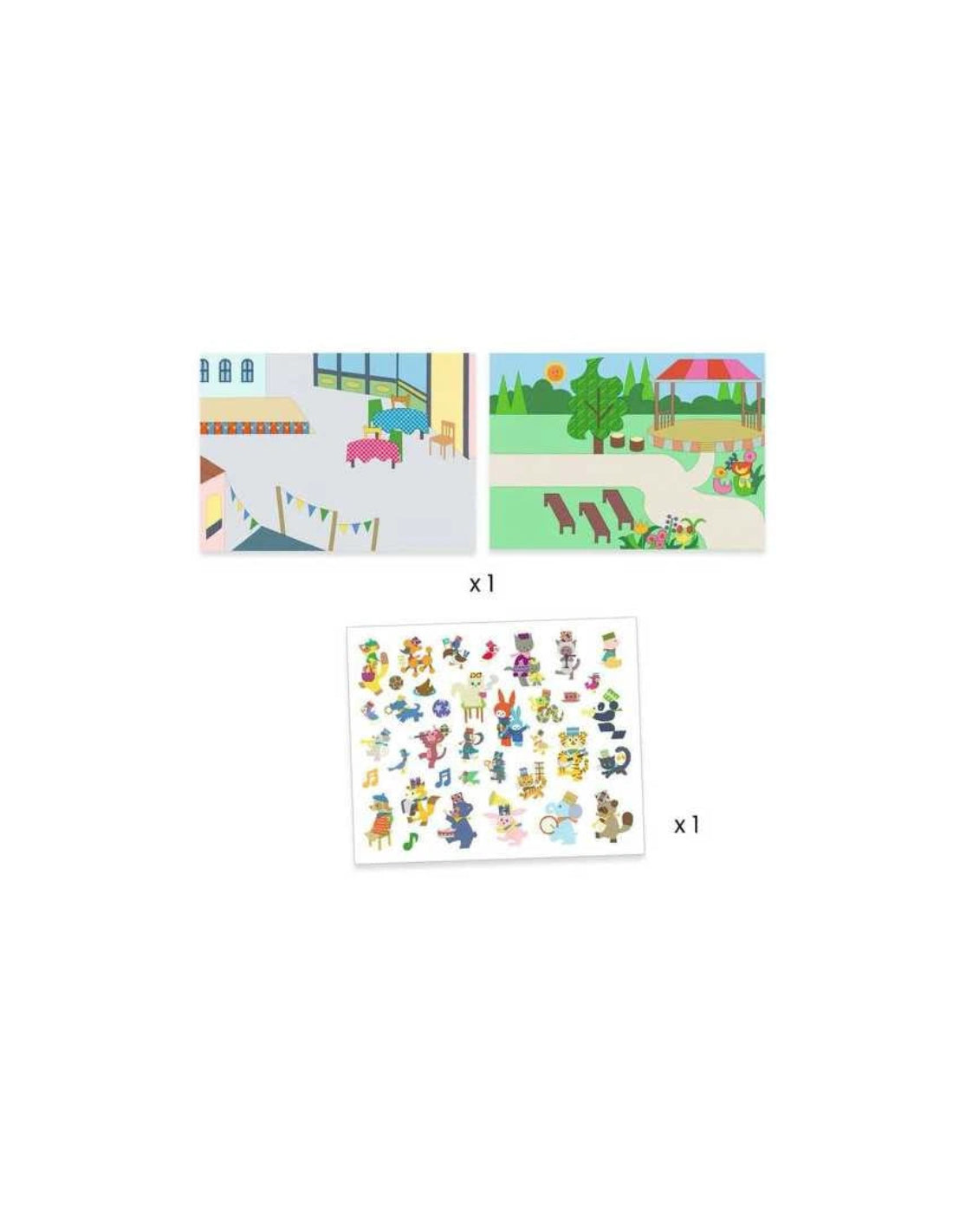 Gommettes et stickers - Fanfare