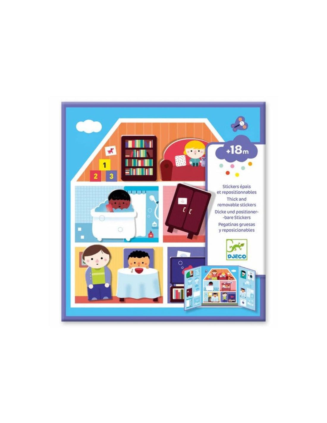 Gommettes et stickers - La maison
