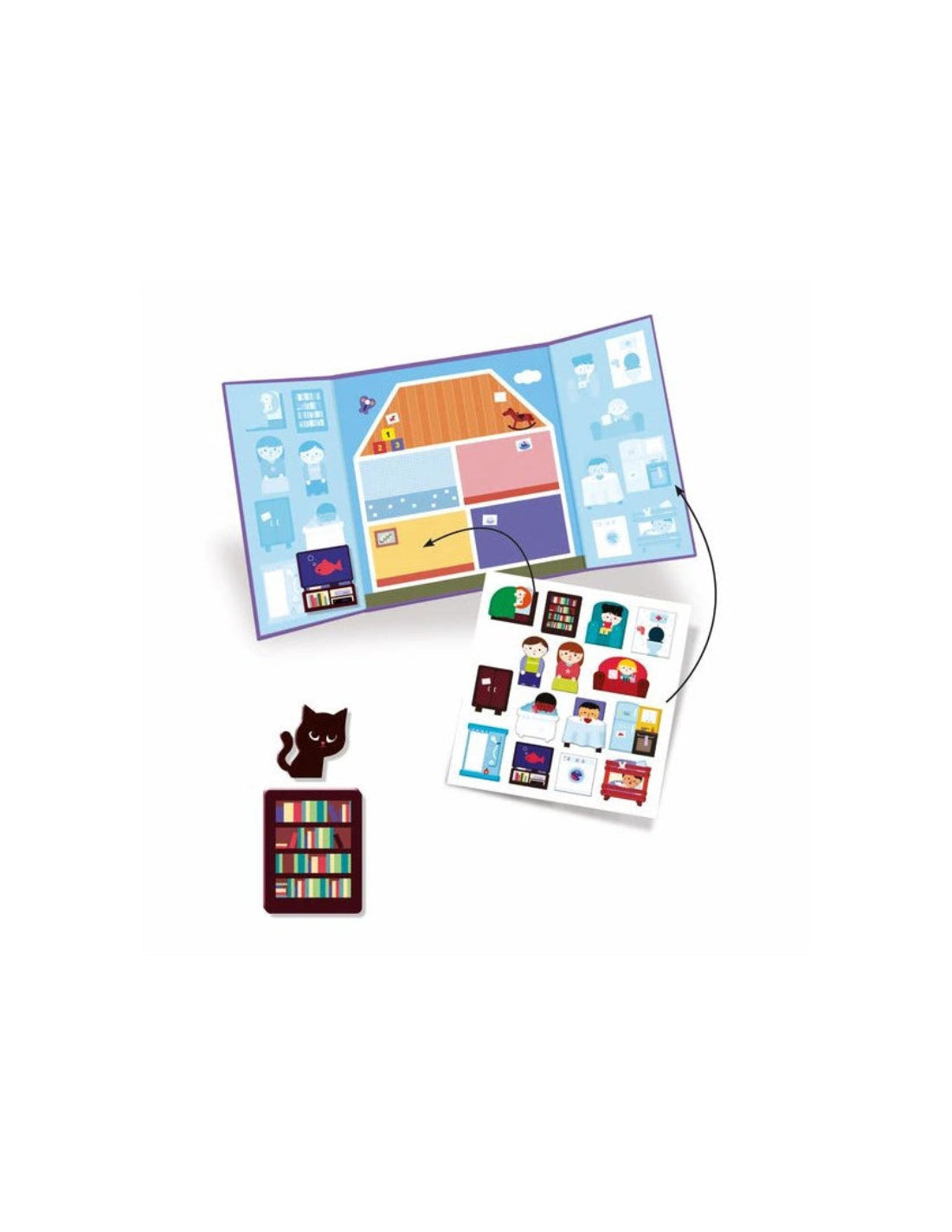Gommettes et stickers - La maison
