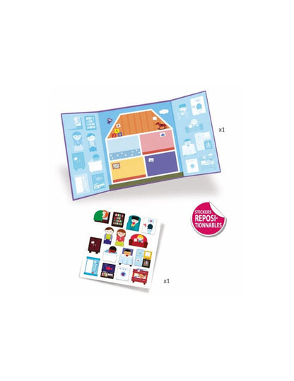 Gommettes et stickers - La maison