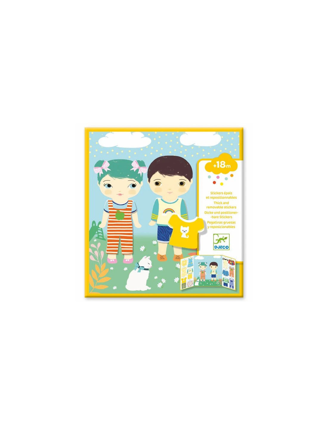 Gommettes et stickers - Les habits