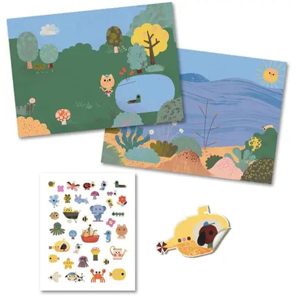 Gommettes et stickers - Summertime