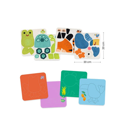 Coffret d'activité - Feutrine animaux tout doux