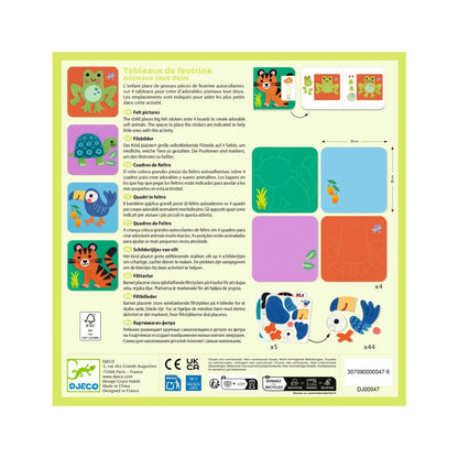 Coffret d'activité - Feutrine animaux tout doux