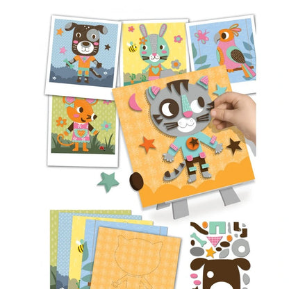 Coffret portrait en relief - Animaux familiers