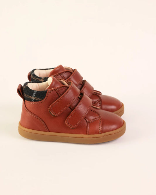 Basket Hector - Noisette tartan
